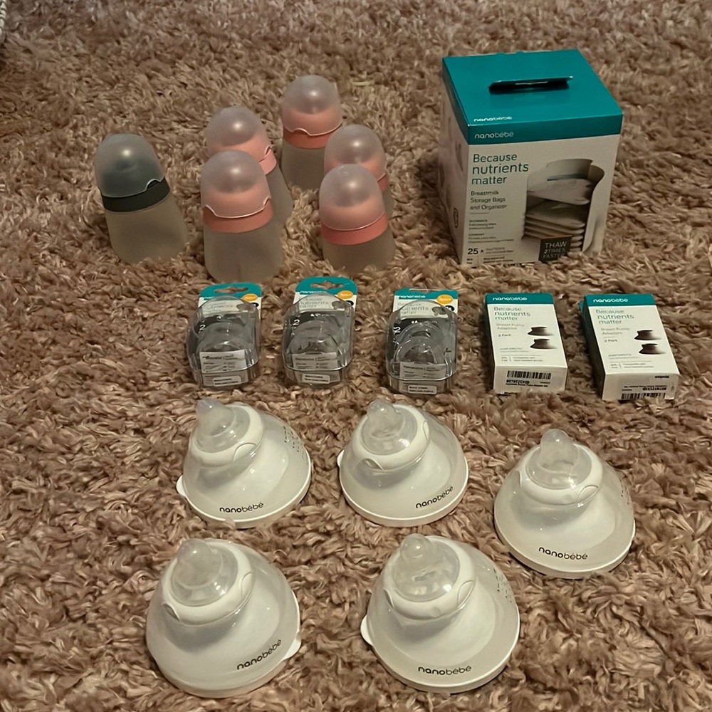 Nanobebe bottles and accessories